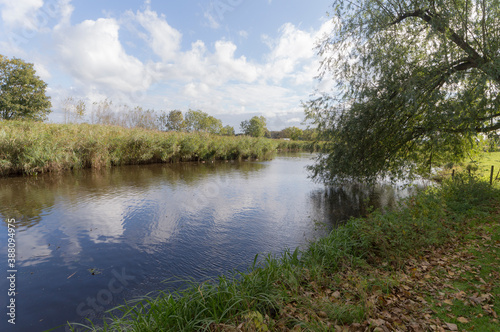 The Winkel river in Abcoude, The Netherlands