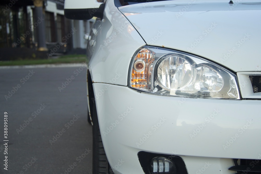Fototapeta premium front of a car