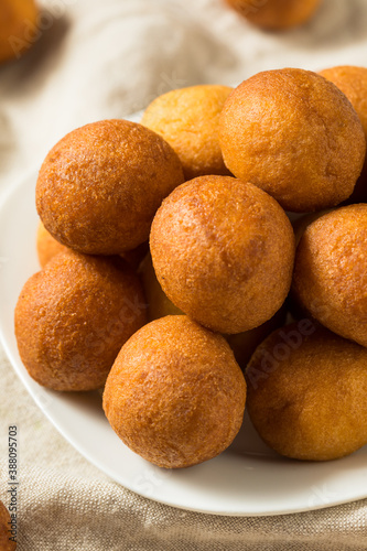 Homemade Fried Cake Donut Holes