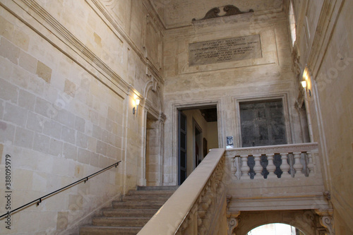 Принти на полотні inquisitor's palace in vittoriosa in malta