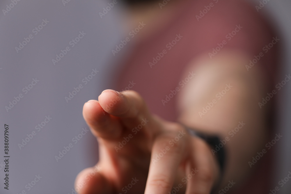 A man pressing button. Innovation technology internet business concept. Space for text. A man pressing button. Innovation technology internet business concept. Space for text.
