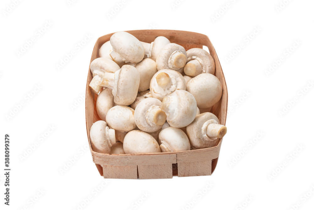 Champignon mushroom isolated on white background. Champignon mushroom isolated on white background.