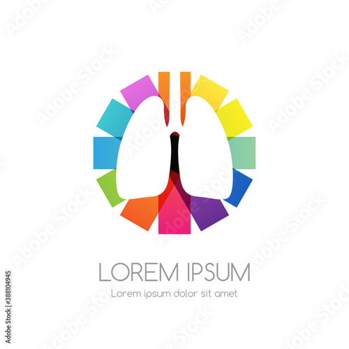 Medical emblem. Health care vector icon.