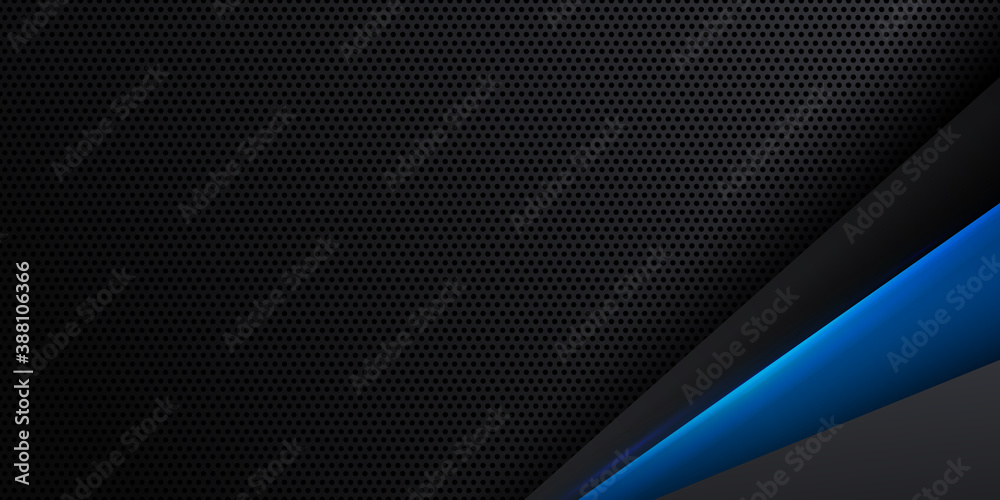 Black blue abstract technology metallic presentation background with light blue stripes. Suit for social media post stories and presentation template. Black blue abstract technology metallic presentation background with light blue stripes. Suit for social media post stories and presentation template.