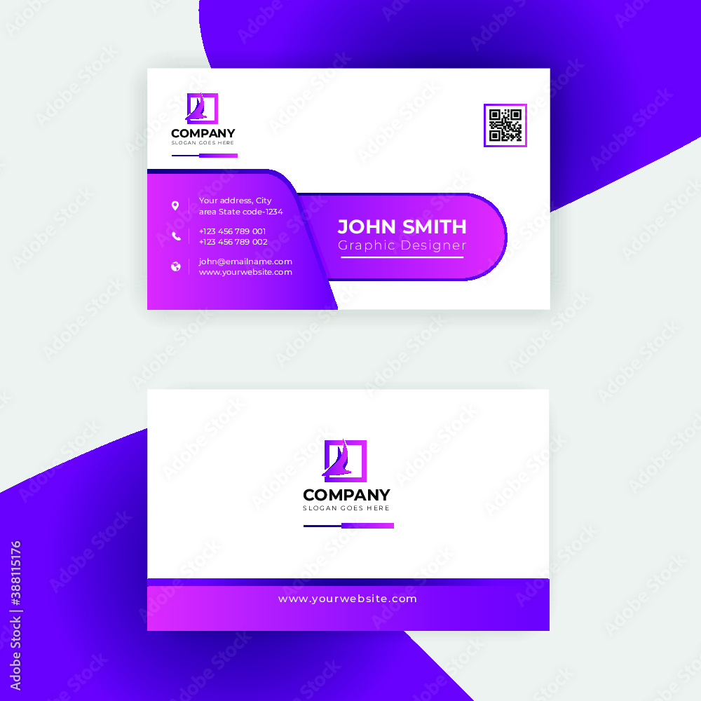 Modern professional business card Modern professional business card