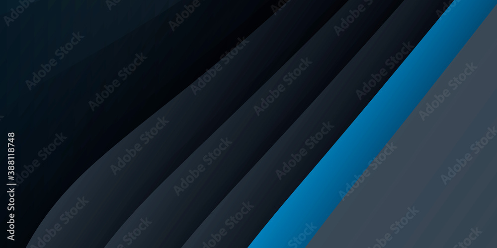 Modern blue black abstract curve lines background for presentation design, banner, brocure, corporate and business card Modern blue black abstract curve lines background for presentation design, banner, brocure, corporate and business card