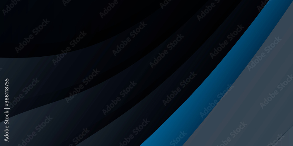Modern blue black abstract curve lines background for presentation design, banner, brocure, corporate and business card Modern blue black abstract curve lines background for presentation design, banner, brocure, corporate and business card