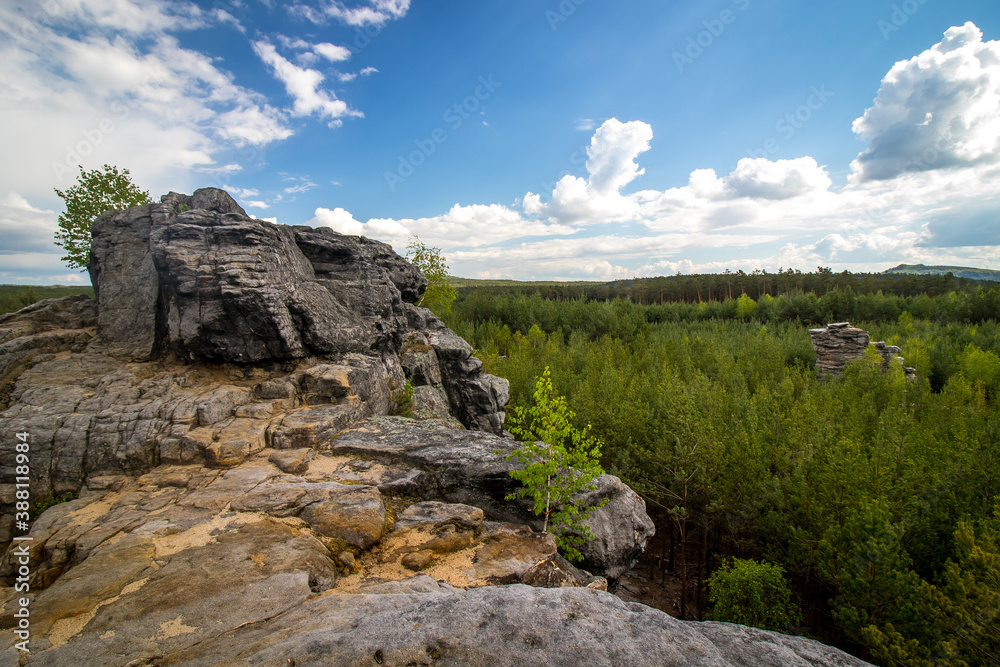 Beautiful landscape of the Macha Region, Czech Republic