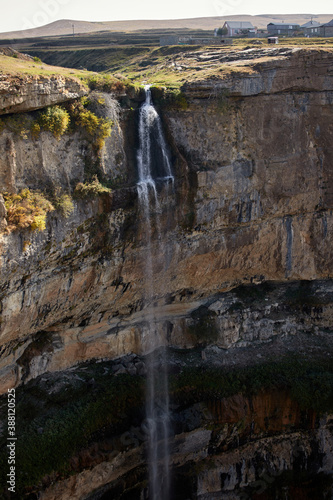 Tobot waterfall, Khunzakh waterfalls, natural monument, Dagestan photo