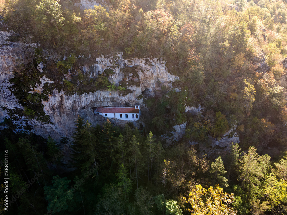 Obraz premium Medieval Razboishte monastery, Bulgaria