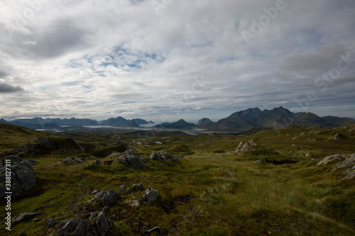 Bright throughout the night. Summer in Lofoten has azure-blue beaches  green mountainsides and a sun that never sets. It s landscape ideal for outdoor fun. It s wild and beautiful.