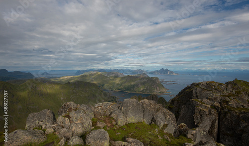 Lofoten is a chain of islands far north on the coast of Norway. Lofoten is an absolutely incredible place. It's gorgeous and dramatic, with mountains growing straight out of the ice-cold waters.