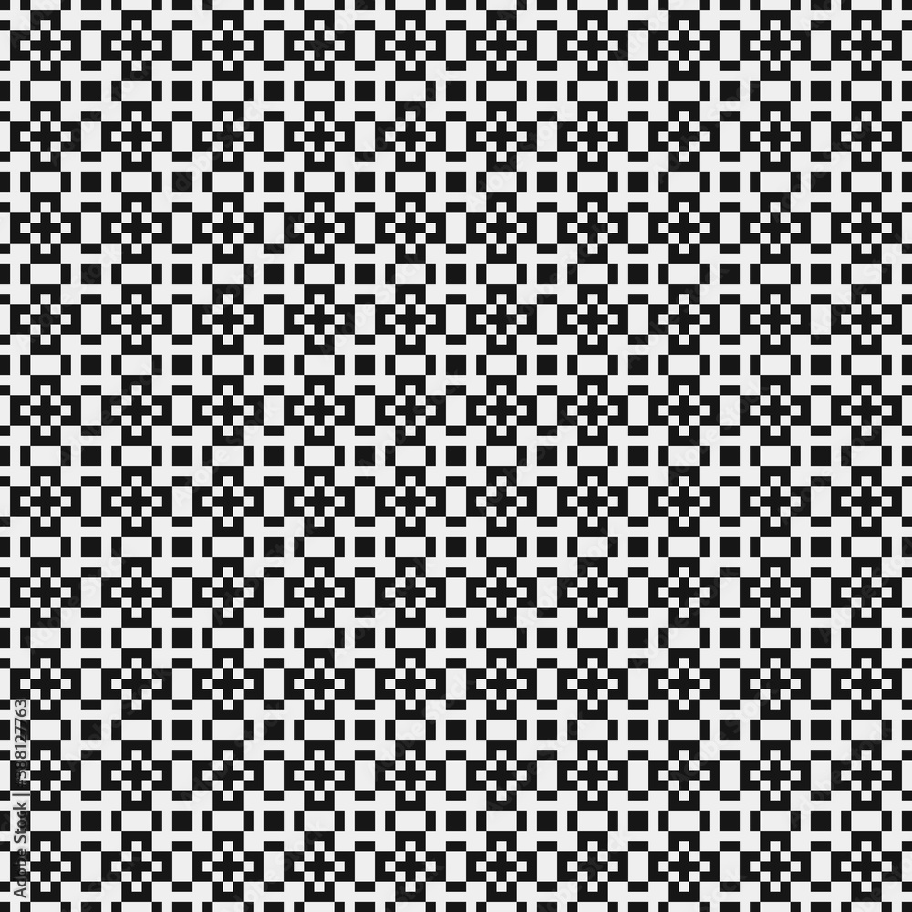 Abstract Cross Pattern Dots Logo generative computational art illustration