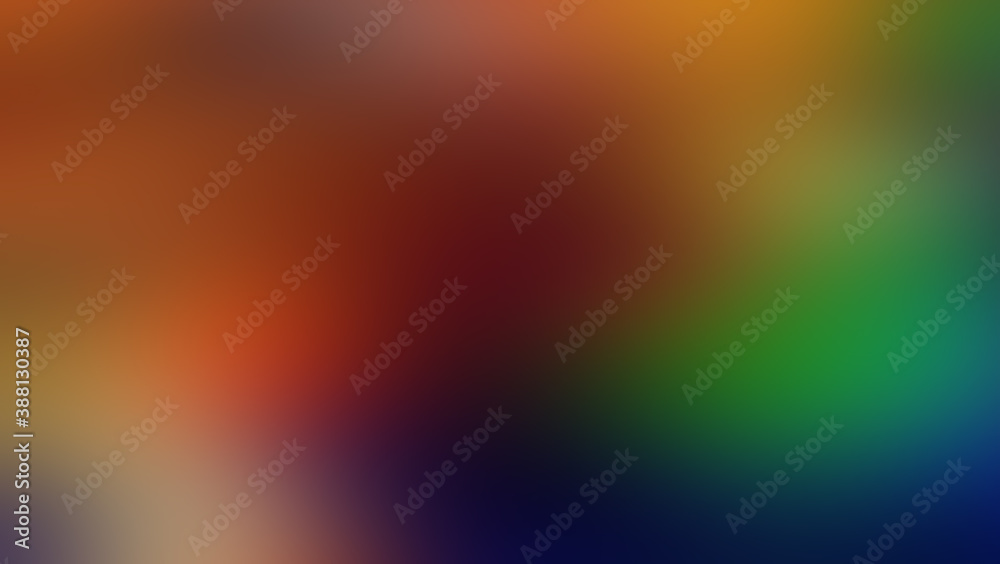 Abstract gradient background. Dedocused lights wallpaper. Soft red color modern backdrop. Template for design