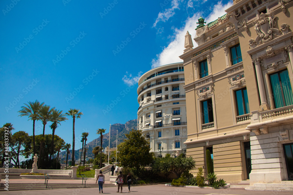 Fototapeta premium hotel de ville-monaco