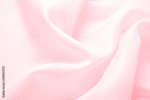 ピンクの布