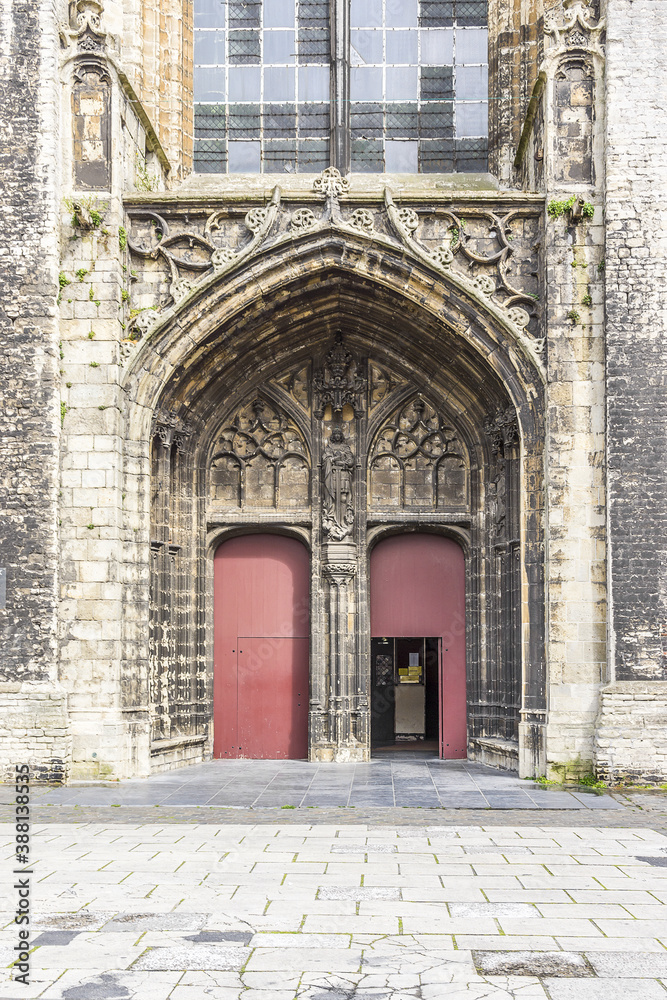 Saint Michael church (SintMichielskerk) in Ghent. Roman Catholic