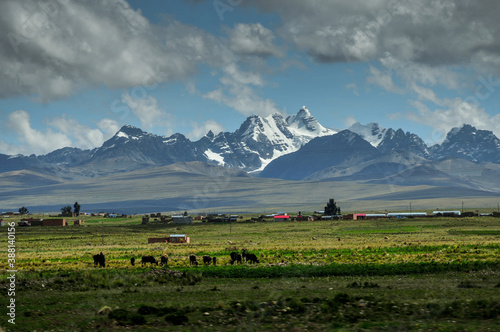 view of the Illimani