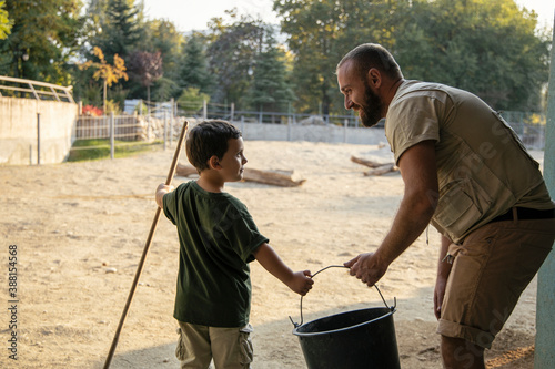 Zookeeper and his little helper