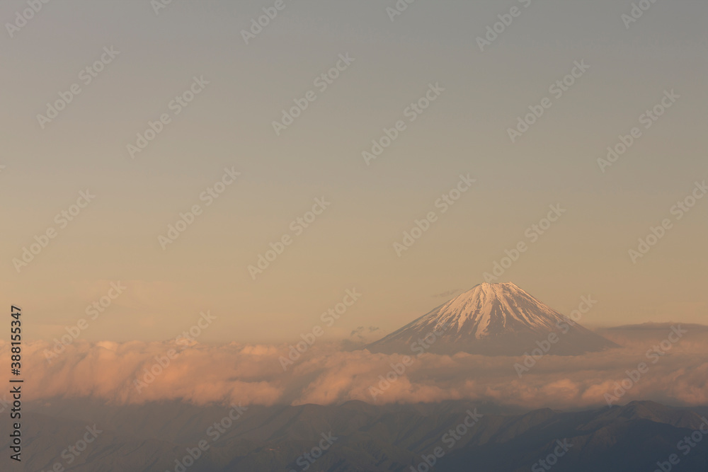 甘利山からの富士山