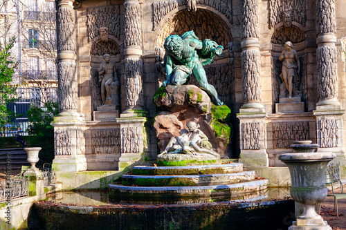 Εκτύπωση καμβά Paris Marie De Medicis Fountain