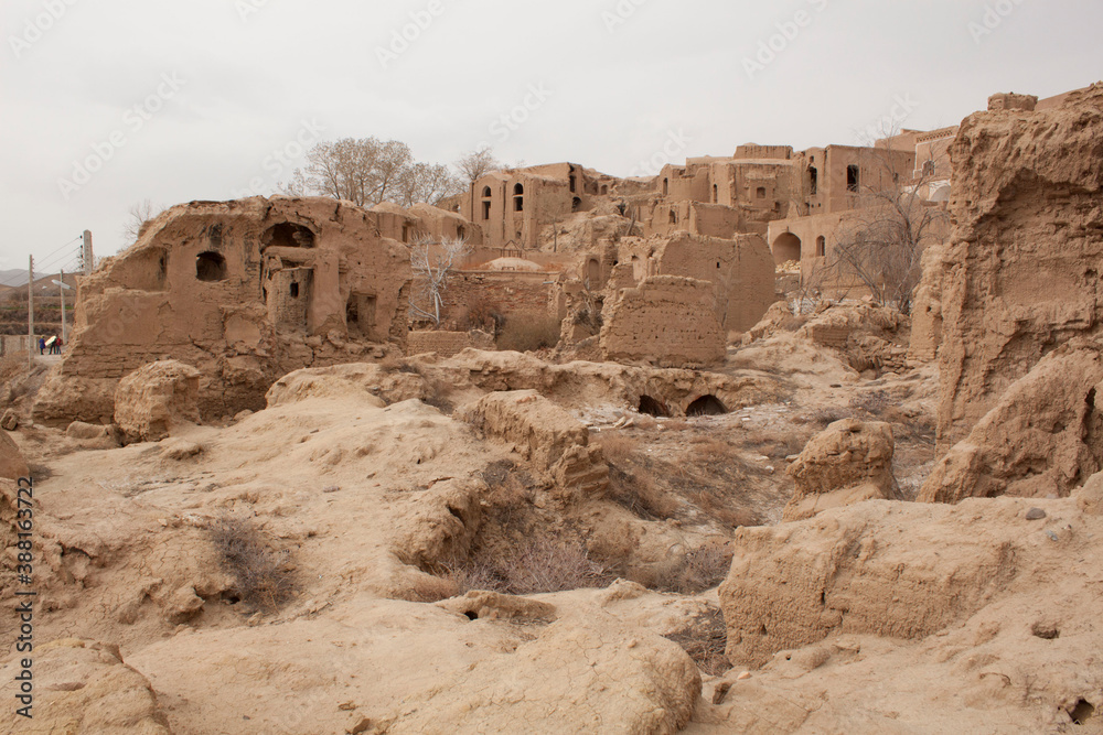 The ancient city in desert