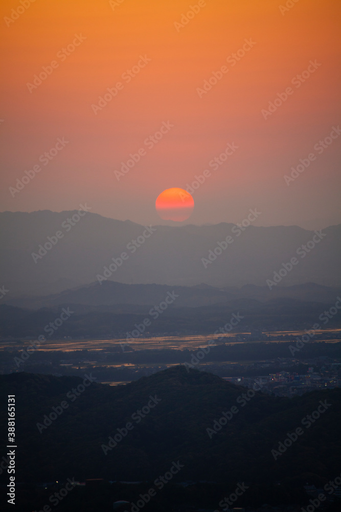 Obraz premium 伊勢の夕景