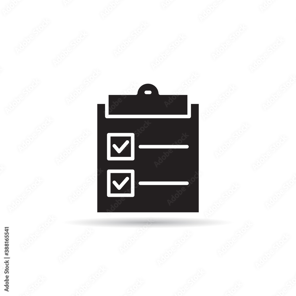 check list clipboard icon vector illustration check list clipboard icon vector illustration