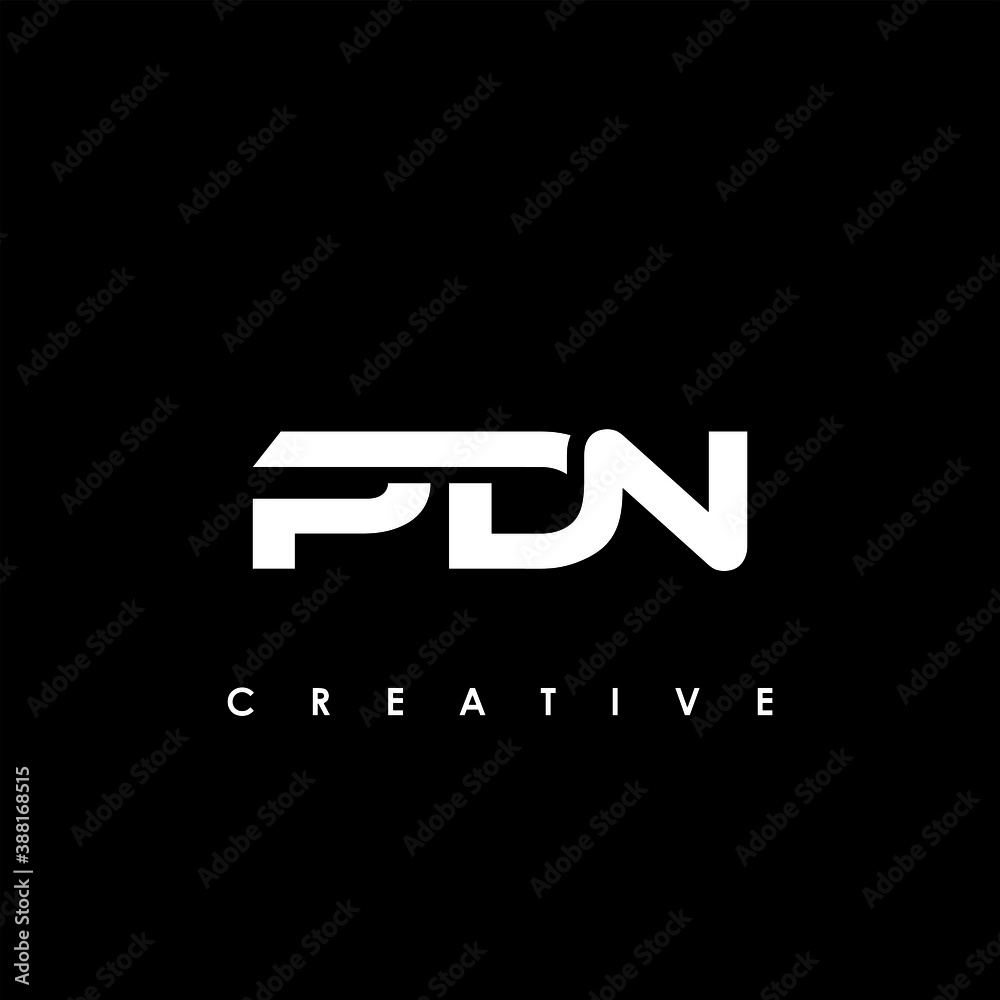 PDN Letter Initial Logo Design Template Vector Illustration PDN Letter Initial Logo Design Template Vector Illustration