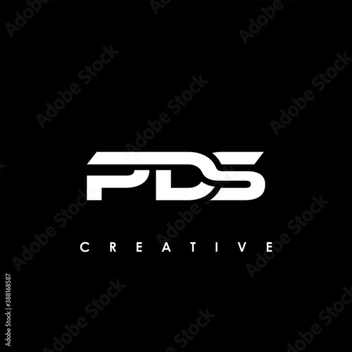 PDS Letter Initial Logo Design Template Vector Illustration