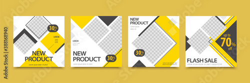 Neat designed social media template