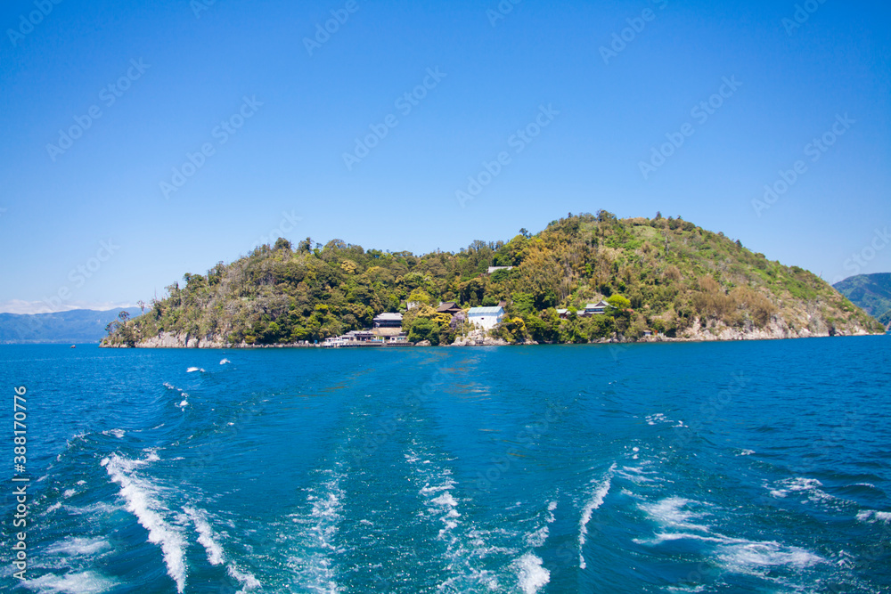 Fototapeta premium 竹生島