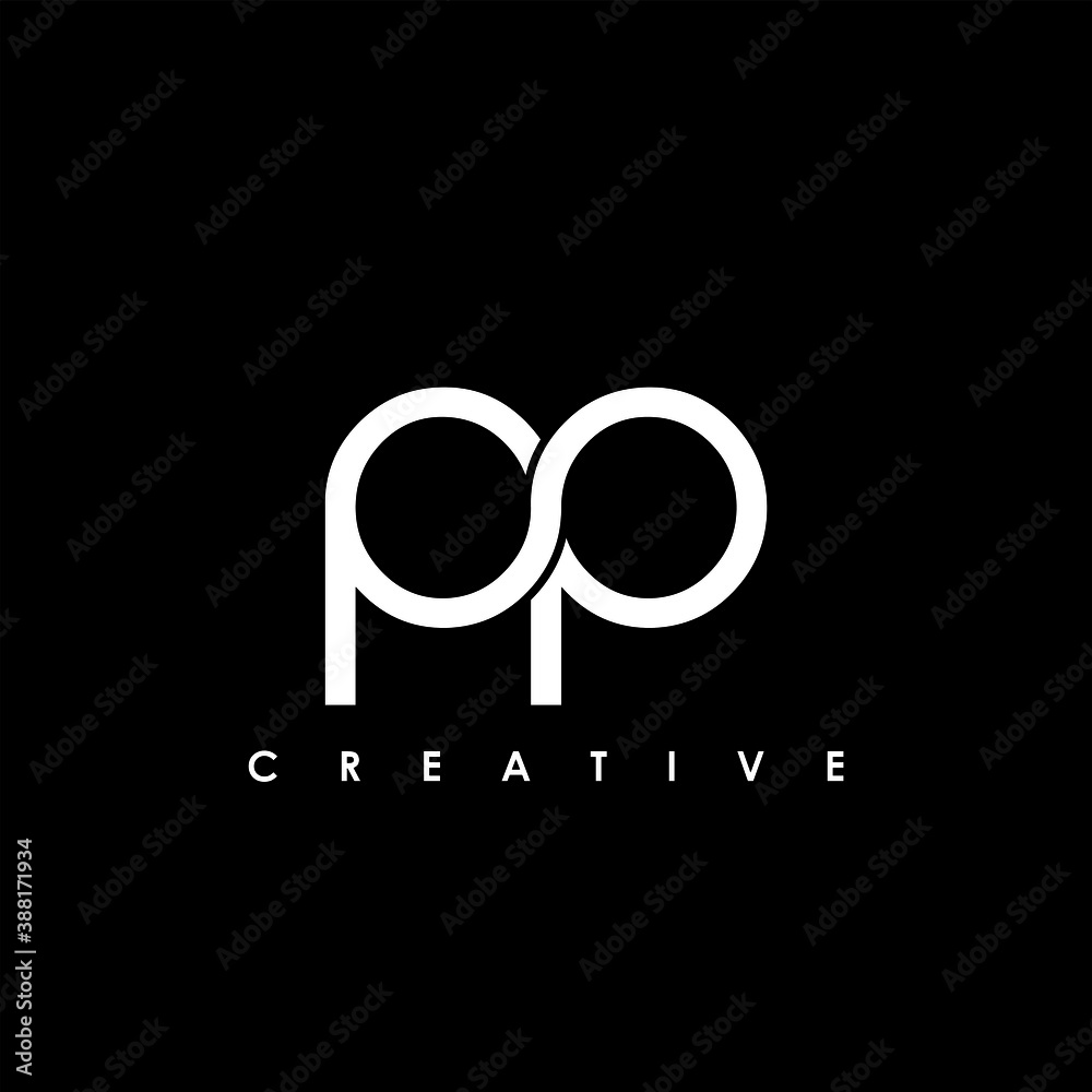 PP Letter Initial Logo Design Template Vector Illustration PP Letter Initial Logo Design Template Vector Illustration
