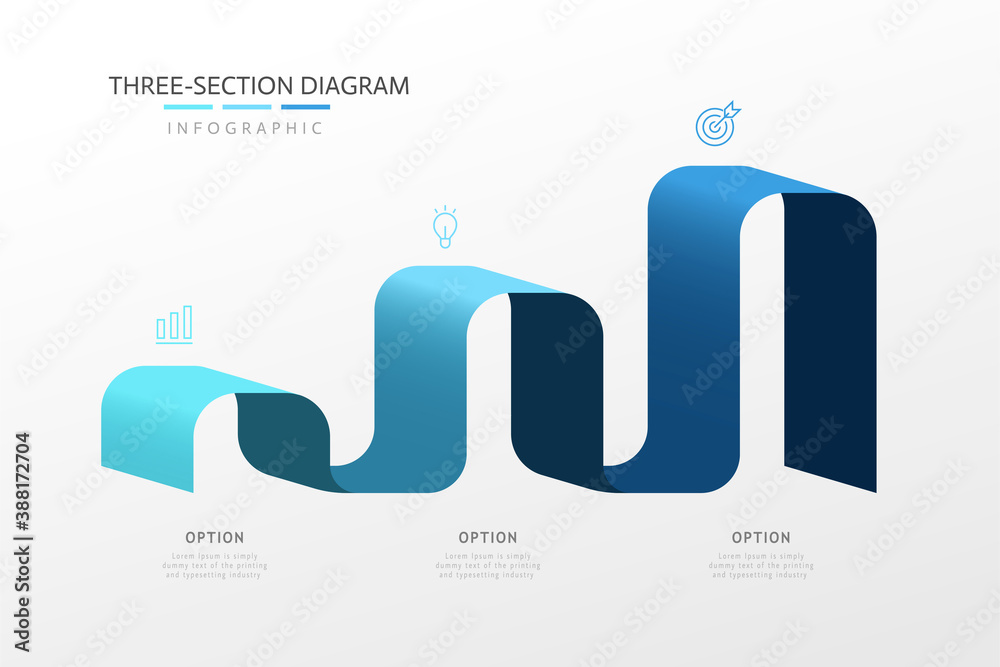3 section Diagram Infographic Stock Vector Adobe Stock 3-section-diagram-infographic-stock-vector-adobe-stock