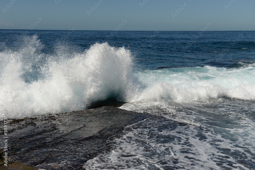 Maroubra beach in the sunny day in Sydney, Australia