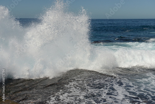 Maroubra beach in the sunny day in Sydney, Australia