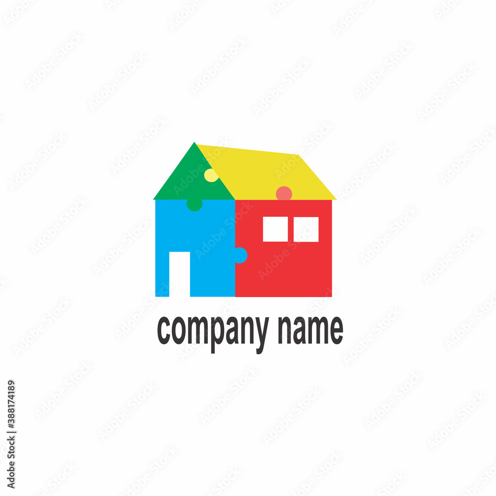 Fototapeta premium real estate logo