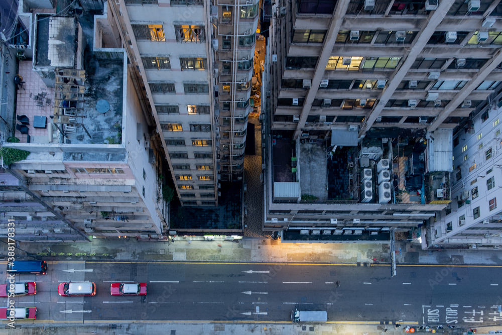 Urban living in Sai Ying Pun, Hong Kong Urban living in Sai Ying Pun, Hong Kong