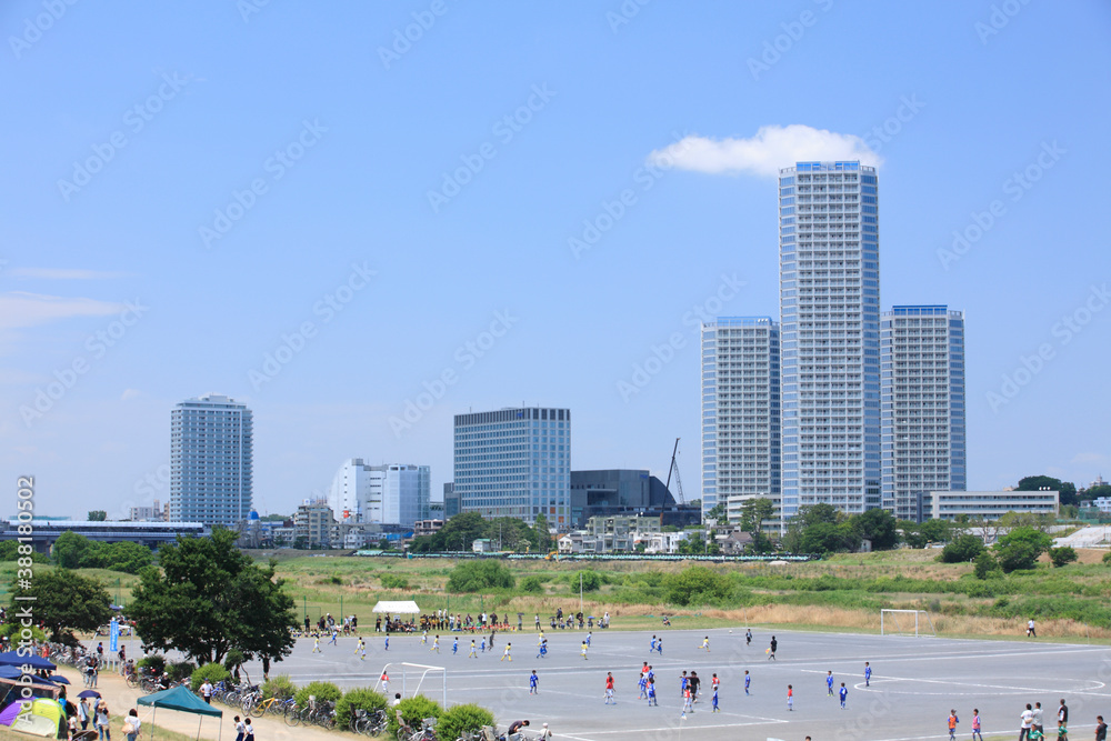 Obraz premium 二子玉川遠景