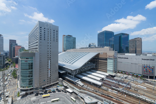 Foto 大阪駅周辺のビル群