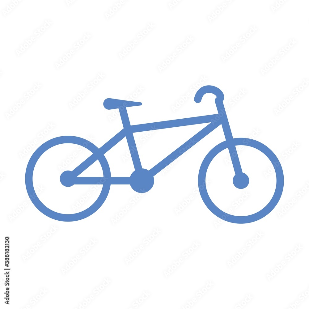 Bicycle Flat Icon Vector Logo Template Illustration Bicycle Flat Icon Vector Logo Template Illustration