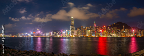 Hong Kong Cityscape at Nght © Philip