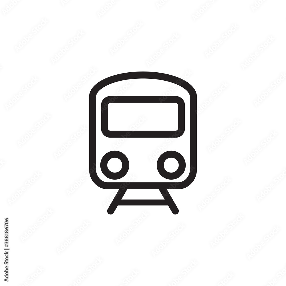 train icon vector symbol template train icon vector symbol template