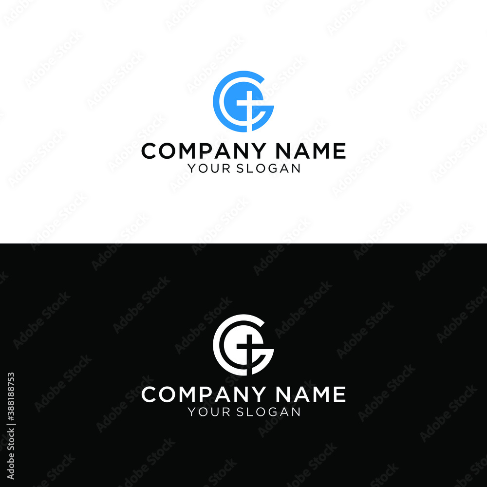Fototapeta premium Modern creative letter G vector logo design. Minimalist G Luxury monogram initial based icon.
