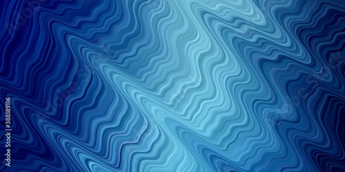 Light BLUE vector template with wry lines.