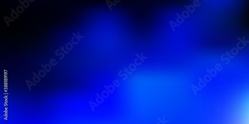 Dark blue vector abstract blur background.