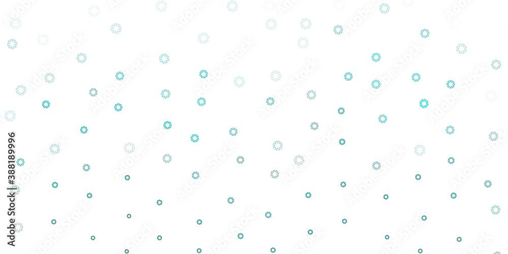 Light green vector texture with disks. Light green vector texture with disks.