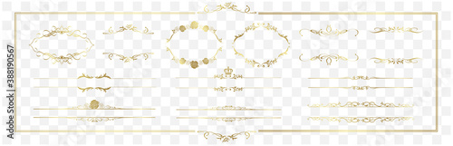 set of frame illustration Vector
