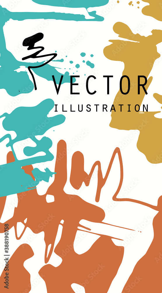 Artistic creative universal cards. Hand Drawn textures. Artistic creative universal cards. Hand Drawn textures.
