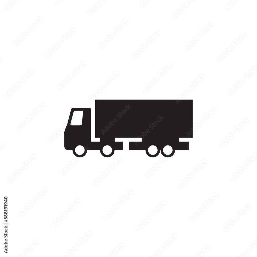truck icon vector symbol template truck icon vector symbol template